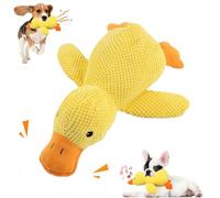 Juguetes genéricos para perros de pato - juguetes masticables más chirriantes perros raza pequeña. Costuras reforzadas, no tóxicas, lavables a máquina. Ideal para mascotas, guarderías y paquetes de