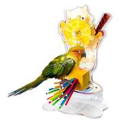 Juguetes giratorios del Periquito, el Periquito Conures de la rotación de Juguetes,Juguete Cockatiel para la Jaula de pájaros | Conure Bird Play Suministes para Budgies Budgerigars Parrotlets