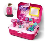 Juguetes GOGOU para niñas de 3 años, kit de maquillaje, juego de simulación de princesa, juguetes con mochila, 16 piezas para niñas de 2 a 3 años nuevo