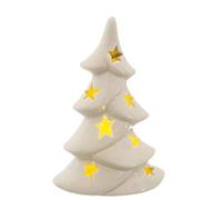Juguetes Industriales S.A. Árbol de Navidad con luz led Porcelana (Medidas: 11,3x5,8x16,6cm)