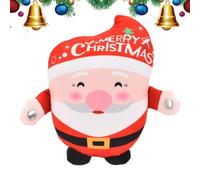 Juguetes Interactivos de Felpa Juguetes de Papá Noel Activados por Tacto | Juegos Familiares Navideños Con Música Para Niños y Niñas Hogar Oficina Aula Viaje Fiesta