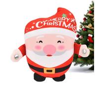 Juguetes Interactivos de Felpa Peluches De Papá Noel A Pilas | Muñecos Navideños y Juegos Sensoriales Para Niños y Niñas Hogar Oficina Aula Viaje Fiesta