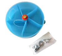 Juguetes Interactivos De Forrajeo para Loros: Juguetes para Masticar para Pájaros, Bola De Comida para Forrajeo, Juguete De Entrenamiento para Aumentar La Inteligencia, Alimentador De Ruedas