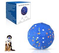 Juguetes interactivos inteligentes para perros【Nuevo material E-TPU】 Movimiento automático, rebote loco y giratorio pelota interactiva para perros, diseño impermeable IPX7, bola rodante activa para