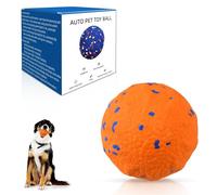 Juguetes interactivos inteligentes para perros【Nuevo material E-TPU】Pelota interactiva para perros de movimiento automático, rebote loco y giratoria, diseño impermeable IPX7, bola rodante activa para
