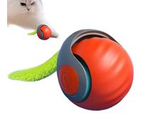 Juguetes interactivos para gatos, bola móvil eléctrica de 150 mAh, juguete interactivo para gatos, ejercicio, juego, aburrimiento, abundancia, Navidad, perros, pájaros