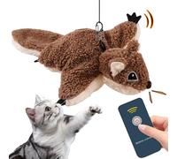 Juguetes interactivos para gatos | Juguetes eléctricos de felpa para gatos, juguetes para gatos | Suministros para gatos, juguetes para atraer la atención de tu gato, aliviar el aburrimiento