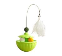 Juguetes interactivos para Gatos - para Mascotas con Bolas de Hierba gatera | para Gatos pequeños y medianos para Interiores y Exteriores, Patios, porches, Jardines, césped
