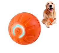 Juguetes interactivos para mascotas - Bola inteligente automática de 1.77 pulgadas, bolas motorizadas recargables por USB, juguete para perros con sensor de movimiento, modo de juego silencioso