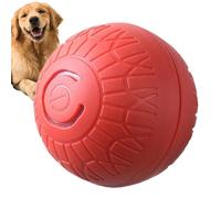 Juguetes interactivos para perros - Bola de salto para perro bicho automático recargable,Juguete electrónico para cachorro de medio pequeño,Masticar entrenamiento y movimiento de mordeduras