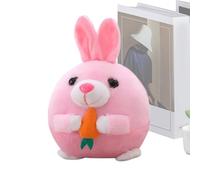 Juguetes Interactivos Para Perros,Pelota Rebotadora para Mascotas con Cubierta de Peluche,Juguetes Interactivos De Estimulación Canina - para Aburrimiento Cachorro Entrenamiento Casa Dentro y Fuera