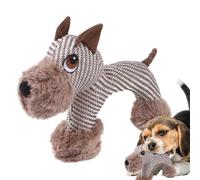 Juguetes interactivos para perros, suministros para masticar mascotas resistentes a las mordeduras, juguetes chirriantes de peluche para perros pequeños, medianos y grandes, patio, hogar, interiores y