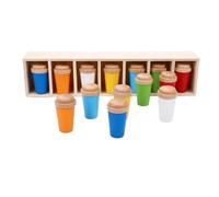 Juguetes, Juego de Colores de Botellas con 14 Botellas Vibrantes y Estante de Almacenamiento para Niños de +3 Años, ideal para Familias, Fiestas de Cumpleaños y Actividades en Jardines de Infancia