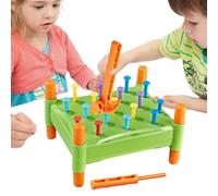 Juguetes | Juego Educativo con y Banco - Golpeando Juguetes Martillando | para Niños Niñas Preescolares, Aprendizaje De Habilidades Motóricas Finas, Coordinación Mano, Desarrollo