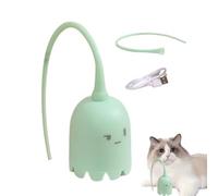 Juguetes mágicos mágicos mágicos Cat, Juguetes automáticos de Teaser Hechos de Silicona | Juguetes para Gatos electrónicos, interactivos para Gatos/Gatitos en el Y Cuando se ensucia, séquelo con