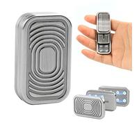 Juguetes magnéticos de metal para la ansiedad, juguete deslizante de metal para aliviar el estrés, juguete EDC para hombres, moneda háptica, juguetes de escritorio de oficina, regalos para novio y