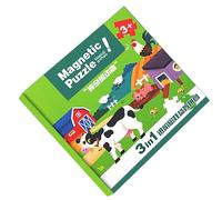 Juguetes Magnéticos - Libro Puzzle Juguetes Bebé Actividades Educativas | Juegos Imantados Niños Niñas 2-6 Años - Regalo Cumpleaños Viaje en Coche Avión