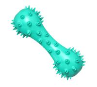 Juguetes masticables agresivos para perros, suministros interactivos de dentición para perros en forma de mancuerna, juguetes chirriantes para mascotas, para alivio del aburrimiento, enriquecimiento