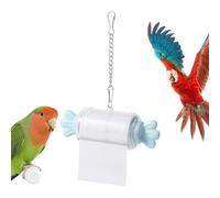 Juguetes Masticables Para Loros, Pájaros Y Aves - Triturador de Jaula Colgante con Forma de Caramelos - Juguetes De Pájaros Masticables - Para Masticar Ninfas, Conuros, Loro Yaco, Periquitos Y Pinzone