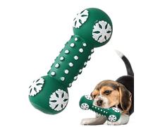 Juguetes masticables para perros | Juguetes chirriantes para perros - Masticación de mascotas de Navidad para razas pequeñas, medianas y grandes, limpieza de dientes, apoya la mordida activa