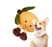 Juguetes masticables para perros - Juguetes de felpa ABS para perros pequeños chirriantes | 40 g arrugado lindo animal de peluche interactivo para perros grandes, medianos y pequeños, entrenamiento