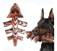 Juguetes masticables para perros para masticadores agresivos, juguetes indestructibles para perros medianos y grandes, juguetes masticables de nailon con sabor a carne de res de larga duración para