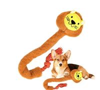Juguetes masticables para perros | Suministros de peluche para dentición de mascotas,Juguete De Cuerda Con Crujido Y Mordedor Para Cachorros | Para Interior, Exterior, Hogar, Viajes, Jardín Y Adiestra