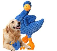 Juguetes masticables para perros, suministros interactivos para mascotas de pato chirriante, juguetes masticables con sonido para jugar a cachorros, para razas pequeñas, medianas y grandes, mantener