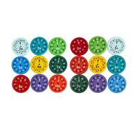 Juguetes Matemáticos Educativos 18PCS, Fidget Toy Giratorio de 5.5 cm para Sumar, Restar, Multiplicar y Dividir - Aprendizaje Divertido y Portátil, Alivio de Estrés para Niños y (Suma Resta