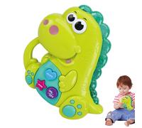 Juguetes musicales para niños pequeños, juguetes musicales - Dinosaurio de dibujos animados Activity Toys with Music | Small Fun Educational Game for Home Kindergarten Travel