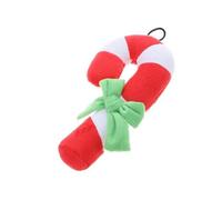 juguetes navideños para cachorros, 1 pieza de juguete para perros chirriante, bastón de caramelo navideño, juguetes para perros de peluche, juguete de peluche para cachorros, entrenamiento no tóxico