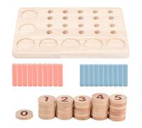 Juguetes Numéricos De Madera,Juegos De Aprendizaje Y Desarrollo De Madera - Materiales Manipulativos De Matemáticas Para Preescolar,Para Niños Y Niñas De Preescolar Para Casa Escuela Viaje Y