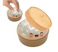 Juguetes para apretar, Squishies de Bolas Masa hervida, Caja misteriosa Bola maltosa en Polvo Dorado, antiestrés Coloridas(Pearl)