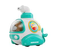 Juguetes para Automóviles De Inercia, Ayuda De Desarrollo Sensorial, 10.5x10.5x8.5cm, Prensa E IR A Juguetes, Automóvil De Animal De Inercia, Diseño De Movimiento Suave, Niños, Niños Y Niñas