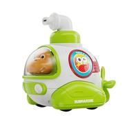 Juguetes para Automóviles De Inercia, Ayuda De Desarrollo Sensorial, 10.5x10.5x8.5cm, Prensa E IR A Juguetes, Automóvil De Animal De Inercia, Diseño De Movimiento Suave, Niños, Niños Y Niñas