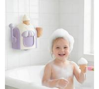Juguetes para Bañera De Niños | Diversión Interactiva Montada En La Pared | Juguete para Baño De Burbujas Y Hacedor De Helados - Regalo para Niñas Navidad Cumpleaños Baño Infantil
