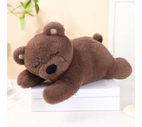 Juguetes para Cachorros Heartbounce Peluche Interactivo con Latido Real del Corazón, Juguete Calmante para la Ansiedad y Ayuda de Conducta para Perros, Ga Bear Heartbeat + Heartbeat Box + Heating Pad