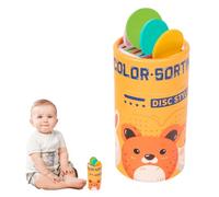 Juguetes Para Combinar Colores: Conjunto De Actividades De Clasificación, Cubo De Colores Portátil, Juego Sensorial De Aprendizaje Práctico | Desarrollo De Habilidades Interactivas Para El Desarrollo