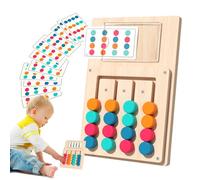 Juguetes para combinar colores | Juego educativo de madera con doce cartas | Juguetes educativos para niños | Para viajes en coche, niños y niñas 3 años en adelante, niños, escuela, viaje, aula