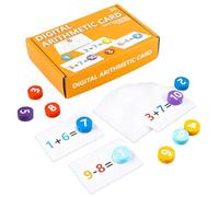 Juguetes para Contar - Aprendizaje Interactivo y Educativo | Juego de Cartas de Adición para Niños Pequeños,para Materna Adición