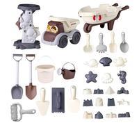 Juguetes para de Playa: Kit de construcción de Castillos de Alta Durabilidad | Juego de excavación de en 3D para niños a Partir de 3 años | Actividades versátiles de Vacaciones en el Patio