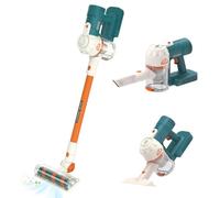 Juguetes para el hogar, aspiradora para niños, aspiradora inalámbrica para colgar en la pared, batería para niños pequeños, juego de limpieza para pequeños, batería no incluida, juego interacti