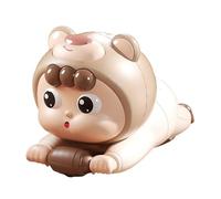 Juguetes para gatear para bebés, juguetes móviles para bebés - Juguete eléctrico para correr de dibujos animados, lindos juguetes cognitivos interactivos para niños de cumpleaños, niños pequeños y