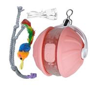 Juguetes Para Gatos Con Movimiento Automático | Enriquecimiento Para Mascotas Ejercicio Juegos Automáticos,Bola Rodante Inteligente Con Evitación De Obstáculos Felina - Casa Sala Estar Estimulación Me