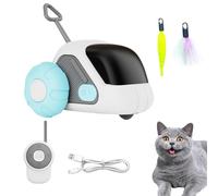 Juguetes para Gatos De Interior | Control Remoto Electrónico Suministros para Mascotas, Automático Gato - para Pequeños, MediosY Hogar, Interior, Exterior, Jardín Y