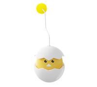 Juguetes para Gatos En De Bola,Juguete Automático Rodante para Gatitos Autojuego | Juego Interactivo con Sonido De Pollito para Razas Pequeñas Y Adultas Y contra El Aburrimiento