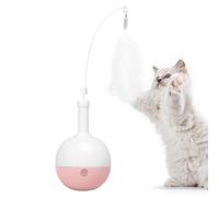 Juguetes para gatos en movimiento | Dispensador de golosinas divertido interactivo | Juguetes para gatos de interior, para gatitos, mascotas, gatos, tiempo de juego, uso en interiores, consumo de