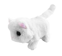 Juguetes para gatos genéricos para gatos eléctricos de imitación, interactivo de peluche lindo para oficina, casa, niña, niño, Navidad, regalo