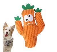 Juguetes para gatos, hierba gatera, juguete de cactus con hierba gatera, lindo muñeco de peluche con forma de cactus, resistente a los masticables para estimulación mental, ejercicio calmante