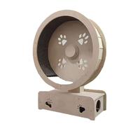 Juguetes para Gatos Molino de viento silencioso for gatos, cinta de correr de madera maciza de grado E0, rodillo for entrenamiento de gatos, artefacto de Fitness Rueda de ejercicio para Gatos(90CM)